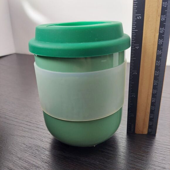 Ceramic Travel Mug "You Grow Girl" 16oz Eco Coffee Cup w/Lid Slant Collections - Picture 3 of 7